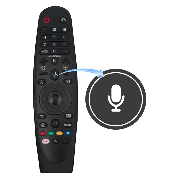 Per accessori di ricambio per il telecomando vocale della televisione LG, MR19BA Per accessori di ricambio per il telecomando vocale della televisione LG, MR19BA